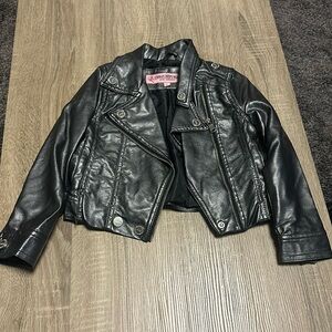 Girls biker jacket